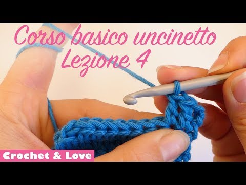 Crochet basic course - Lesson 4 - the high stitch
