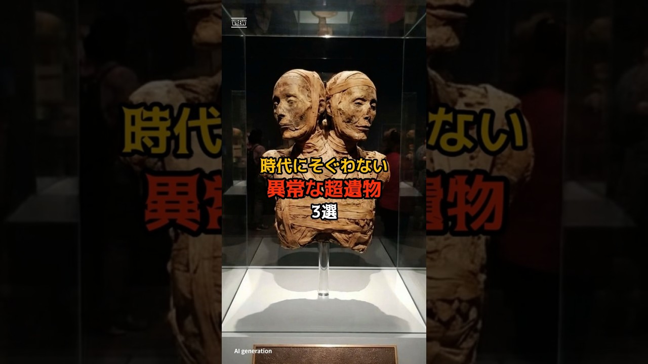 時代にそぐわない異常な超遺物3選 #都市伝説 #謎 #不思議 #雑学