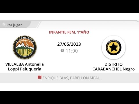 Infantil fem 10 VILLALBA ANTONELLA LOPPI PELUQUERIA - DISTRITO CARABANCHEL