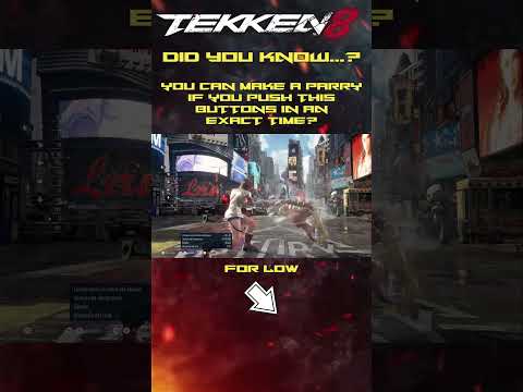 TEKKEN 8 DO YOU KNOW HOW TO MAKE A PARRY? #GUIDE #TEKKEN8 #HELP #COUNTER #SAVE #TUTORIAL