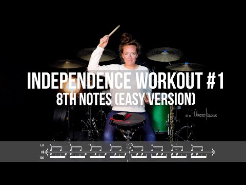 Independence Workout #1 - 8th Notes (Easy Version)