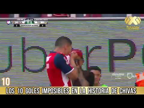 Los 10 Goles Imposibles en la Historia de Chivas 😱😱😱 #Chivas