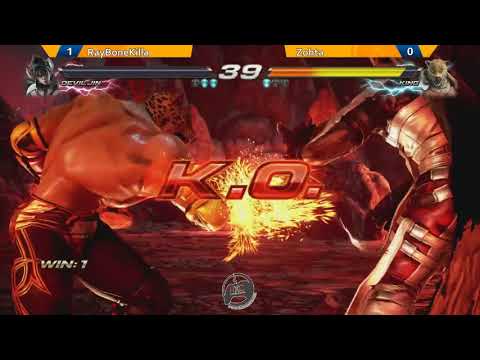 Red Dirt Rumble! #5 - TEKKEN 7 - WINNER'S FINALS - RayboneKilla (D.Jin) Vs. Zohta (King)