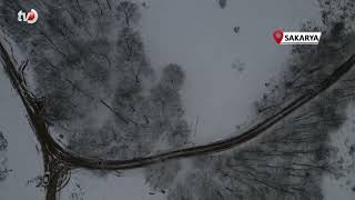 Sislerin Ardında Kalan Kar Manzarası Kenedine Hayran Bıraktı