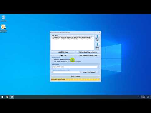 Print Multiple EML Files Software