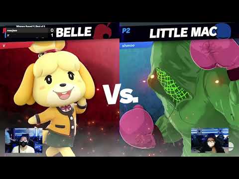 Pure Smash #45 WR1 - maxjaxs (Roy/Little Mac) vs. V (Isabelle)