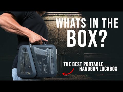 The Best Portable Handgun Safe!? Hornady Dual Lid Lock Box (A No BS Review)