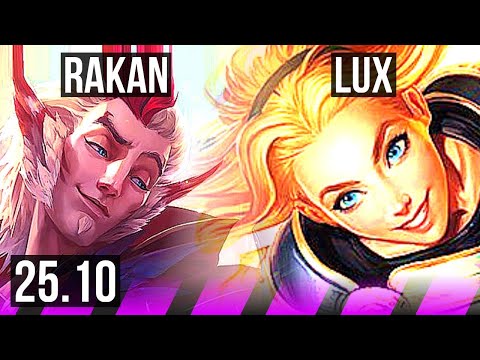 RAKAN & Senna vs LUX & Smolder (SUP) | KR Master | 25.10