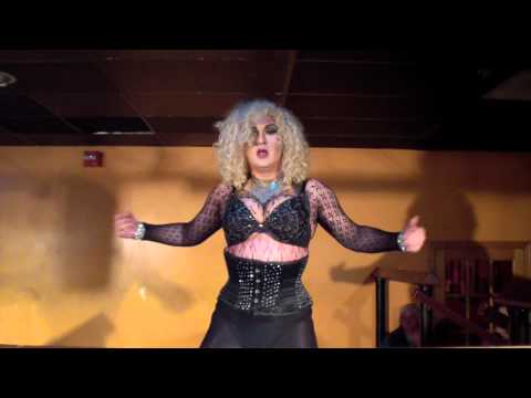 Lady Sabrina performing at Club 313 Madonna Tunes