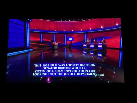 Final Jeopardy, “classic movies” category - Dennis Coffey Day 3 (1/21/20)