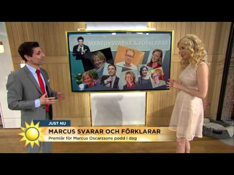 Nypremiär för Marcus Oscarssons podcast - Nyhetsmorgon (TV4)