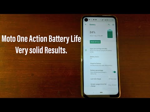 Motorola One Action Battery Life review : Surprisingly solid. Way better than I expected 😊