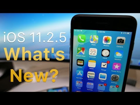 iOS 11.2.5 is Out! - What's New? (4K60P)