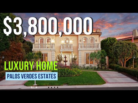 Inside a 3.8 Million Home | Palos Verdes Estates 5 Bedrooms 5 Bathrooms