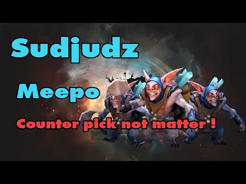 I'm Meepo, Counter pick? No matter | Sudjudz Dota 2