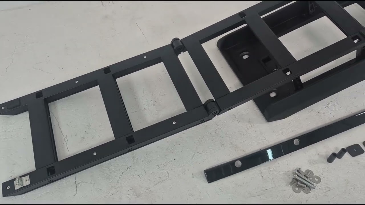 Land Rover Defender 2019- гг. Боковые подножки Video 1