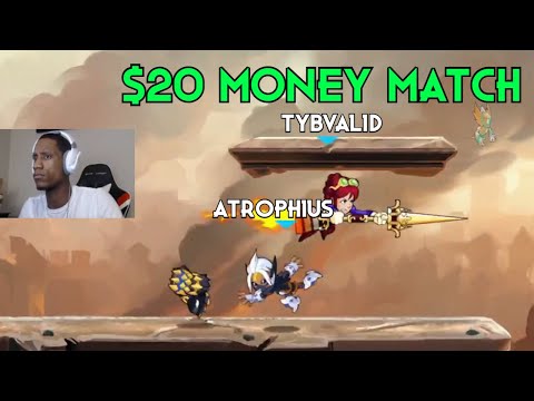 Atrophius vs Tybvalid - $20 Money Match - Pro Brawlhalla - NA - Brawlhalla Show Match #169