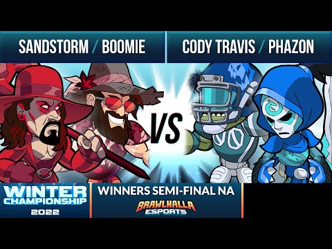 Sandstorm & Boomie vs Cody Travis & Phazon - Winners Semi-Final - Winter Championship 2022 - NA 2v2