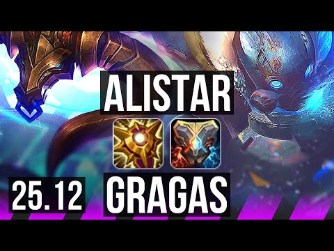 ALISTAR & Miss Fortune vs GRAGAS & Senna (SUP) | EUW Challenger | 25.12