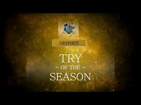 BGS Gryphiti:  Try of the Season 2017/18