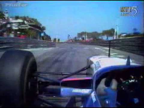 1995 Monaco 10 Coulthard retires  Race