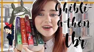 Ghibli-a-thon TBR!