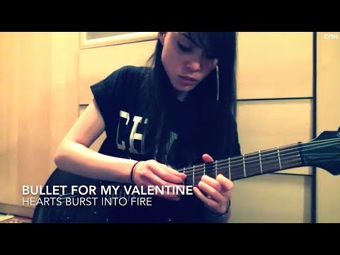 Bullet For My Valentine - Hearts Burst Into Fire GUITAR COVER