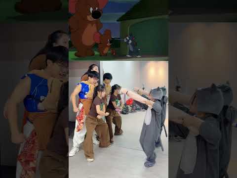 Tom and Jerry belike 😂 | Follow thầy để xem nhiều Clip nhảy hơn nhé