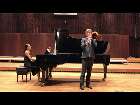 Carl Maria Von Weber - Romance For Trombone and Piano | Kris Garfitt - Trombone