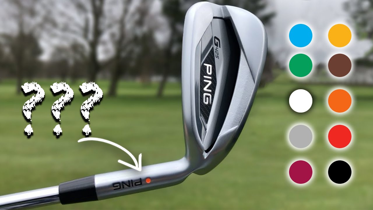 What does red dot mean on Ping clubs? Any Answer