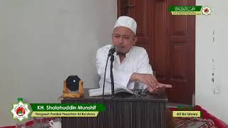 Download lagu Ngaji Risalatul Mu'awanah | KH. Sholahuddin Munshif | jum'at 30 juli 2021 mp3