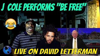 J  Cole performs &quot;Be Free&quot; live on David Letterman - Producer Reaction