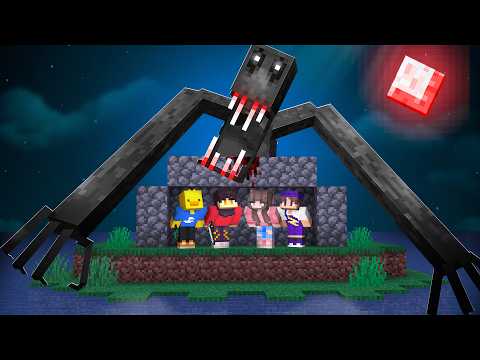 Stranded on An Island with EVERY HORROR MOD in Minecraft at 3:00 AM..