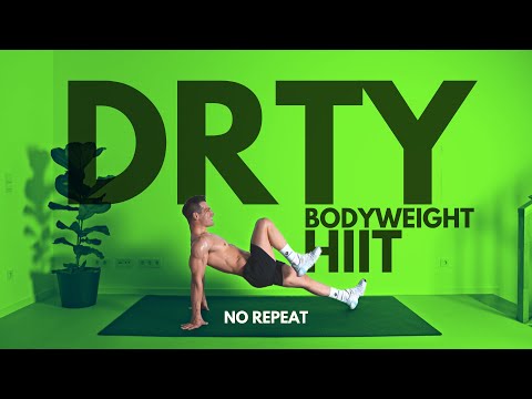 No repeat No Equipment HIIT workout // DIEHARD 30 minute follow Along