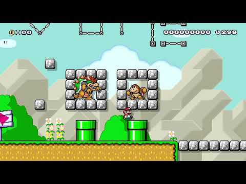 Super Mario Maker 2 - Vote Bowser For President! by Lynken X - No Commentary