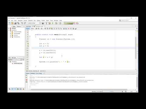 Java 1 07 Read data Comments and Rectangle area {جافا بالعربى}