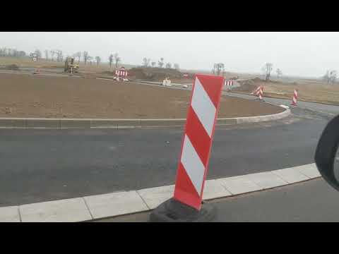 Projektowane skrzyżowanie typu rondo km 3+290,93