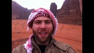 On Top of a Sand Dune - Wadi Rum, Jordan