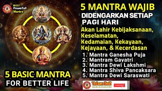 Download lagu 5 MANTRA WAJIB DI PAGI HARI🕉️Mantra Kuat Perlindungan, Kedamaian, Kelimpahan, Kekuatan, & Kecerdasan mp3