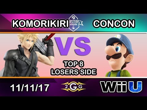 IBP Masters 2017 - 2GG | komorikiri (Cloud) Vs. SS | Mr. ConCon (Luigi) Top 8  Losers Side