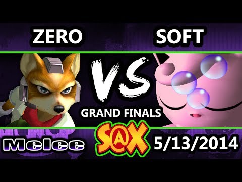 S@X Weekly - CT | Zero (Fox) Vs.SS | Soft (JigglyPuff) SSBM Grand Finals - Melee