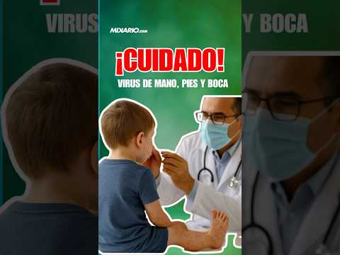 ¡Cuidado! Virus de manos, pies y boca se propaga más rápido