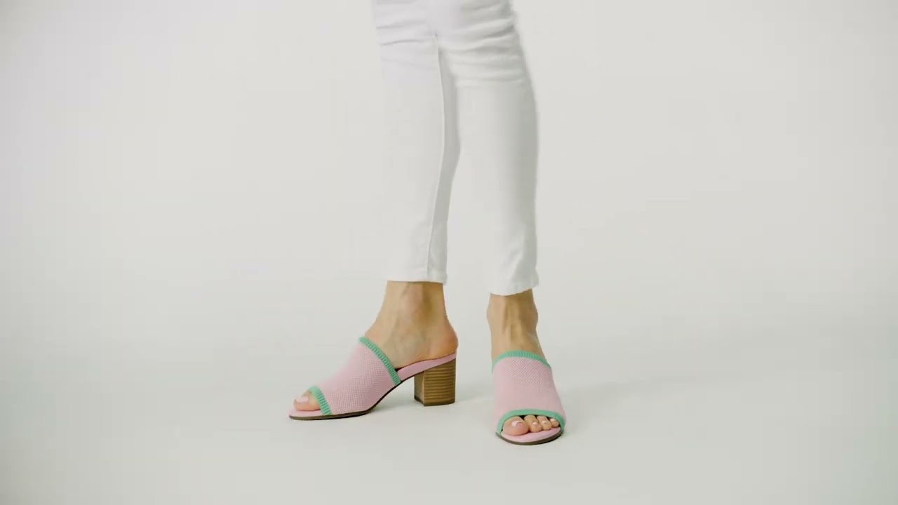 Watch Vionic Fleur Women's Slide Heeled Sandals video