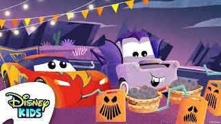 Cars: Lightning McQueen and Mater's Spooky Halloween Adventure🎃 🧛 | @disneykids gameplay video by lmforst, 2:23 duration