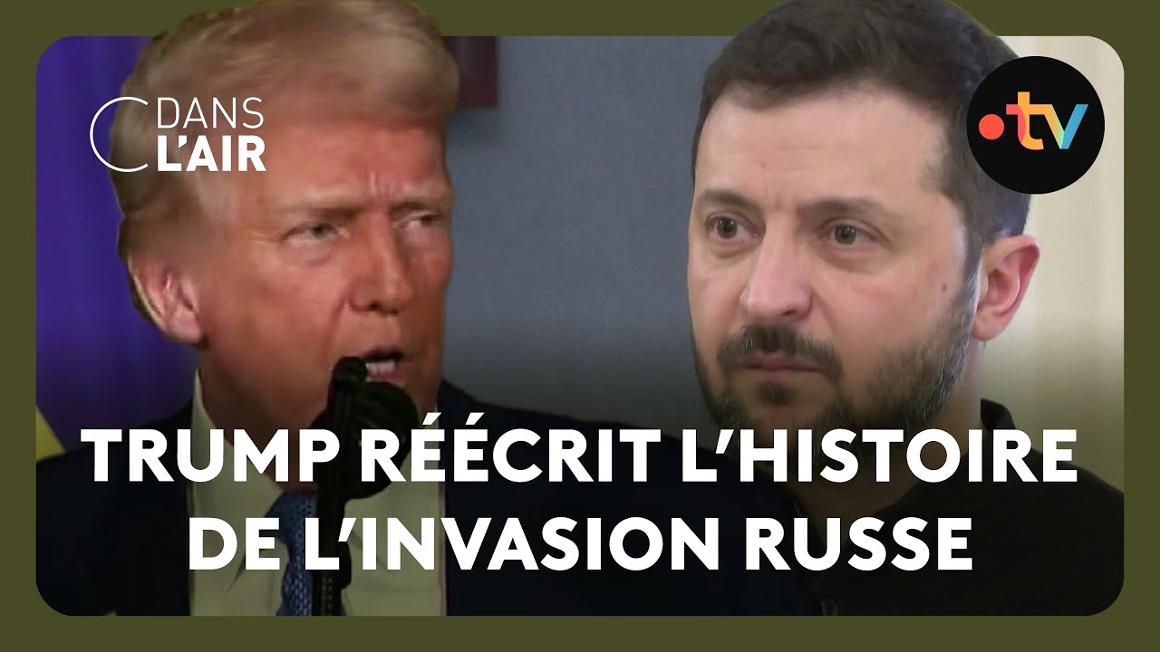 Dialogue de plus en plus tendu entre Washington et Kiev - Reportage C dans l'air 20.02.2025