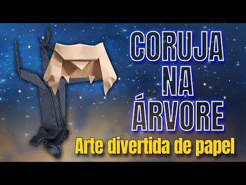 🦉🌳 Origami Owl on a Tree (Paul Frasco)