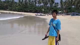preview picture of video 'Pantai Lagon Pari, Sawarna'