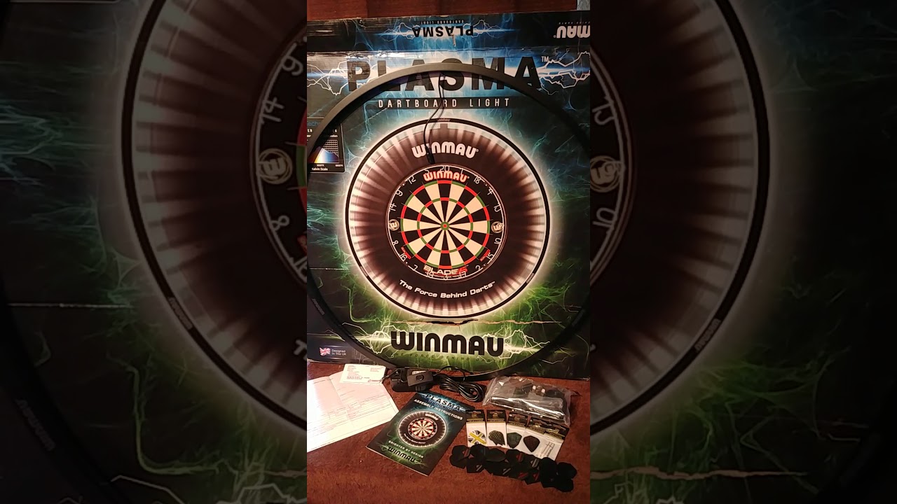 Review of Dartshopper.nl & Winmau Plasma Dartboard light part 1