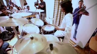 AR RAHMAN MUSIC SCHOOL Adina Drums SOLO 01 YouTube sharing