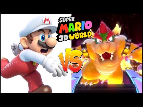 Super Mario 3D World (Nintendo Switch) - Walkthrough Part 7 (World Castle) [Mario]